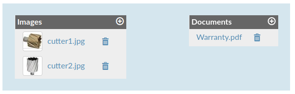 Add Tool Inventory Images and Documents